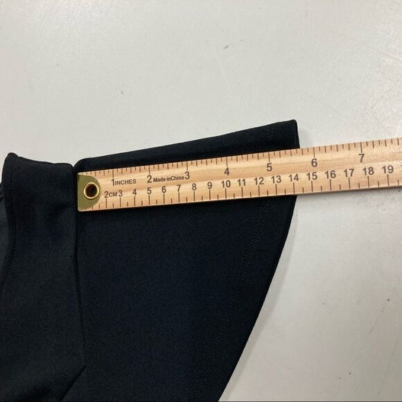 a.new.day Women’s Black Bodycon Dress Cap sleeves Size Small - Picture 3 of 11